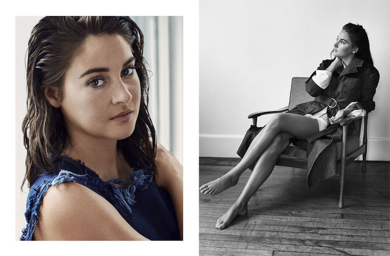 In The Raw Shailene Woodley for The EDIT 4