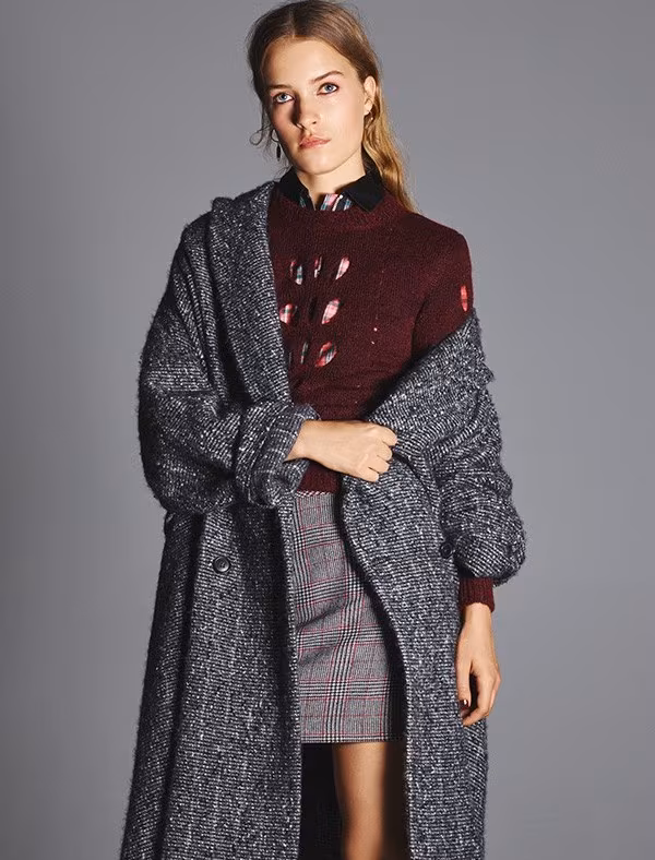Isabel Marant Habra Tweed Coat