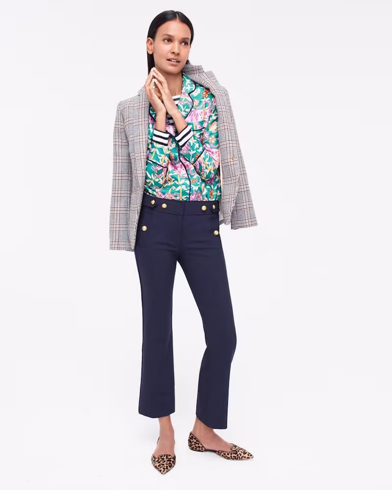 J.Crew Campbell Blazer In Glen Plaid