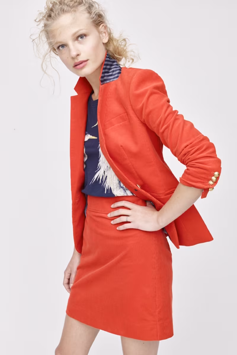 J.Crew Campbell Blazer in Corduroy