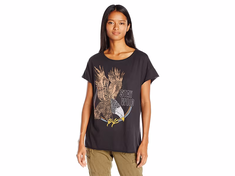 Junk Food Boyfriend Short Sleeve Tee Stay Wild