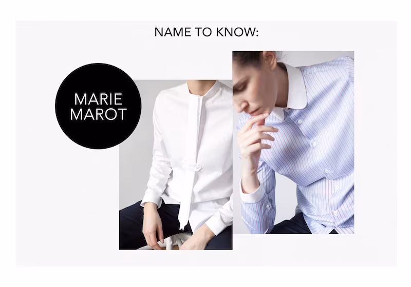 Marie Marot at Paris Fashion Week