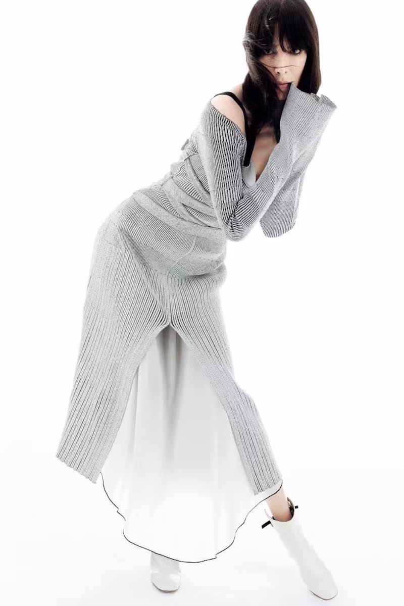Proenza Schouler Fine Rib Knit Dress