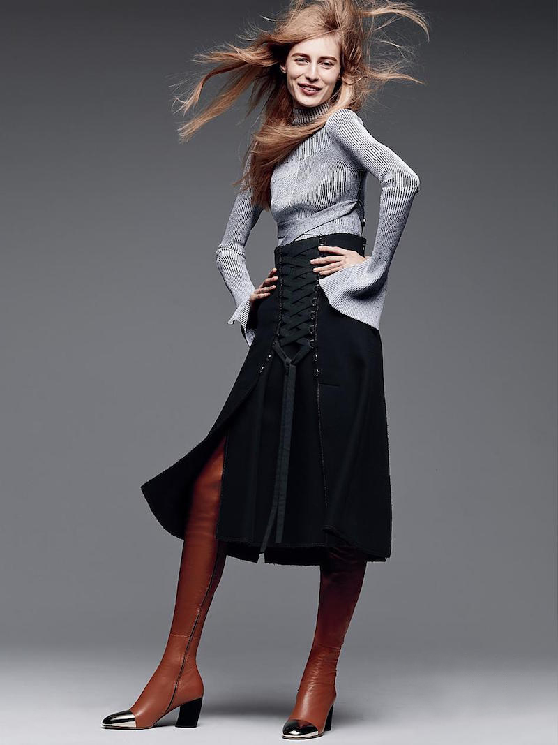 Proenza Schouler High-Waist A-Line Skirt