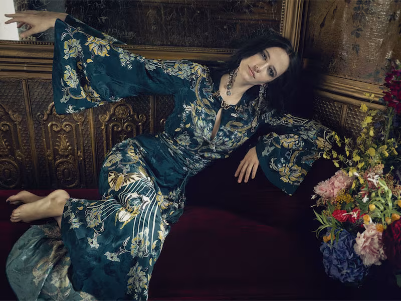 Roberto Cavalli Embellished Satin-jacquard Midi Dress