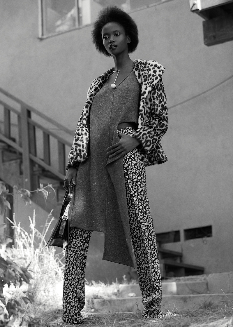 Stella McCartney Alter Coat in Leopard