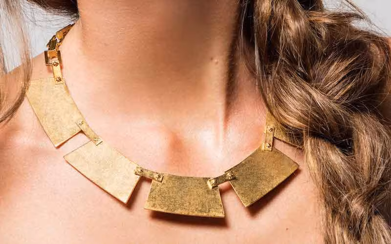 Stephanie Kantis Honor Geometric Station Necklace