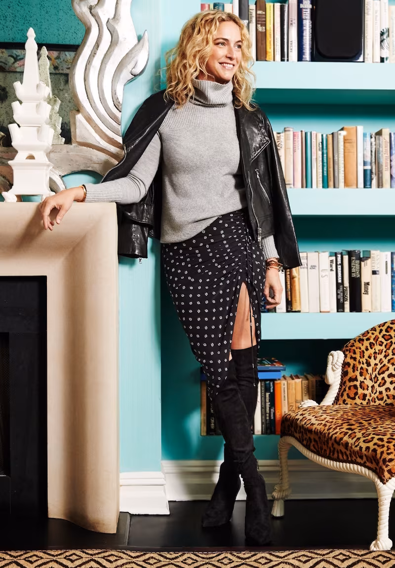 Veronica Beard Mission Moto Swing Back Jacket