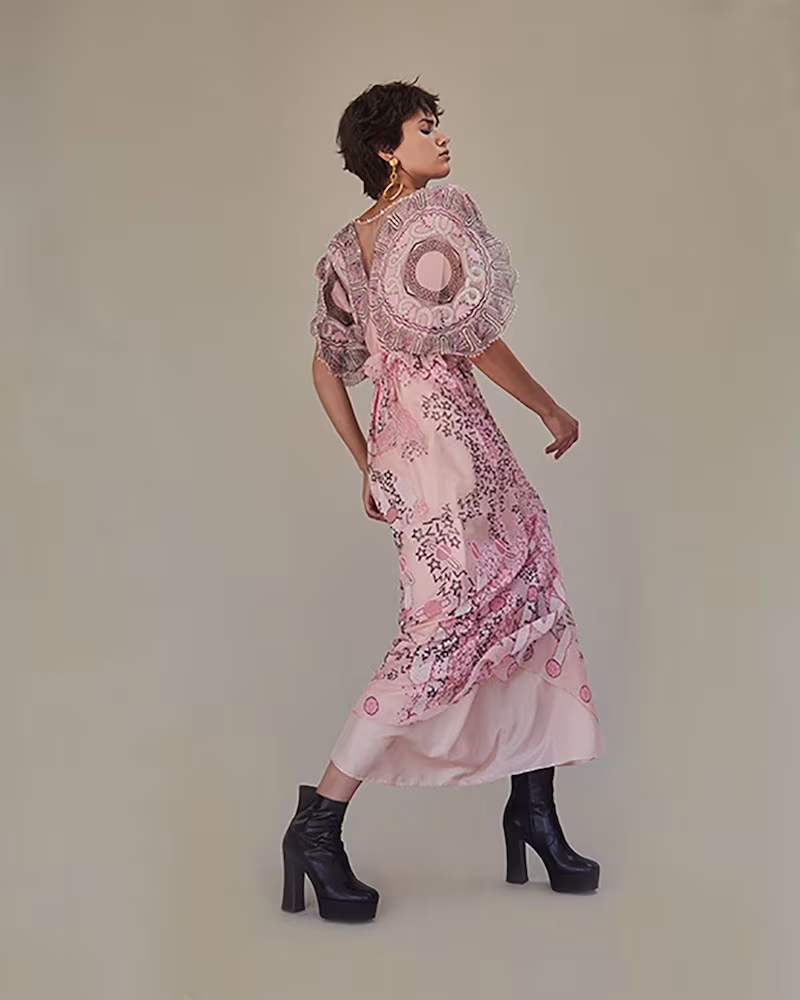 Zandra Rhodes Archive The 1978 Frida Dress