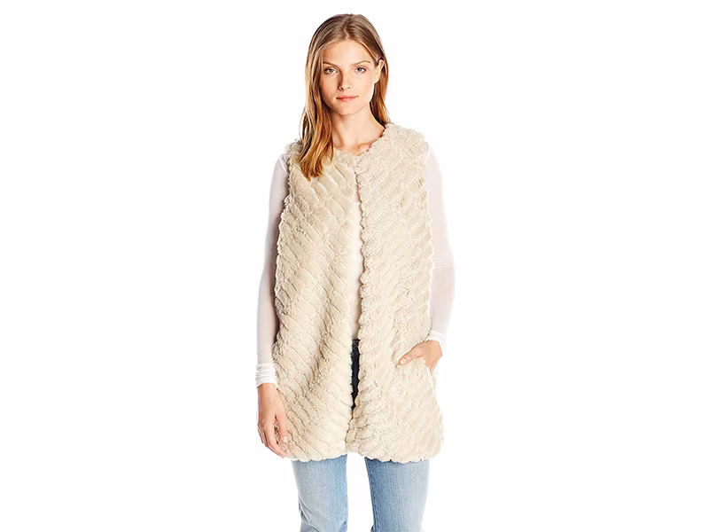 BB Dakota Alphia Faux Fur Vest