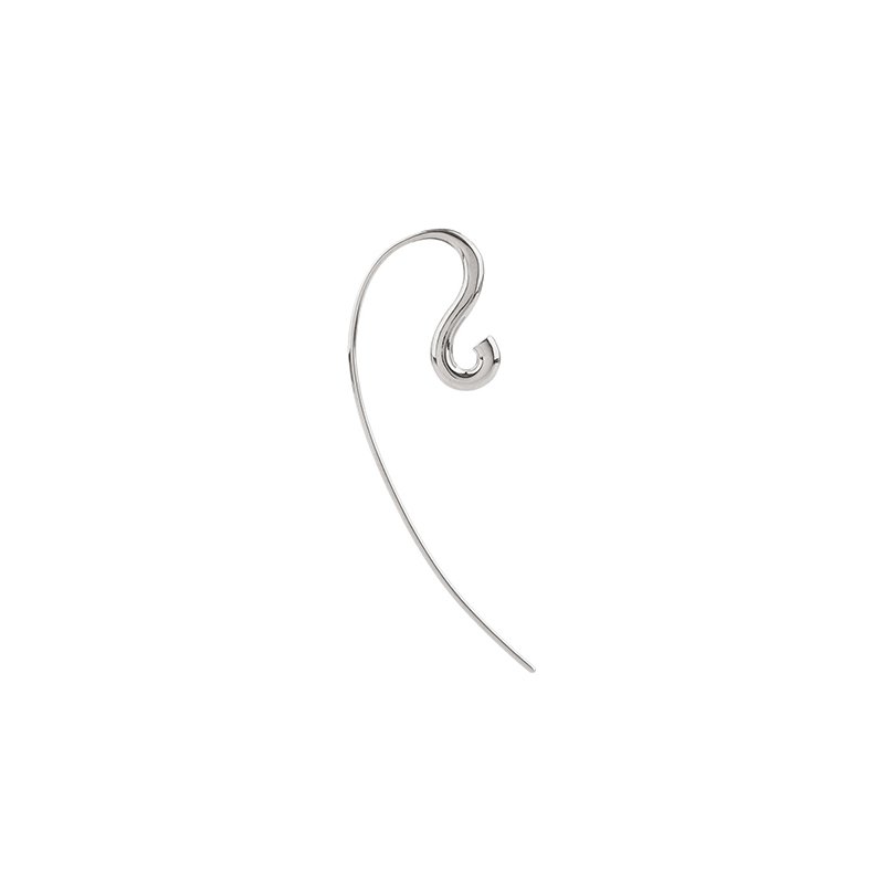 Charlotte Chesnais Hook Small Silver Earring
