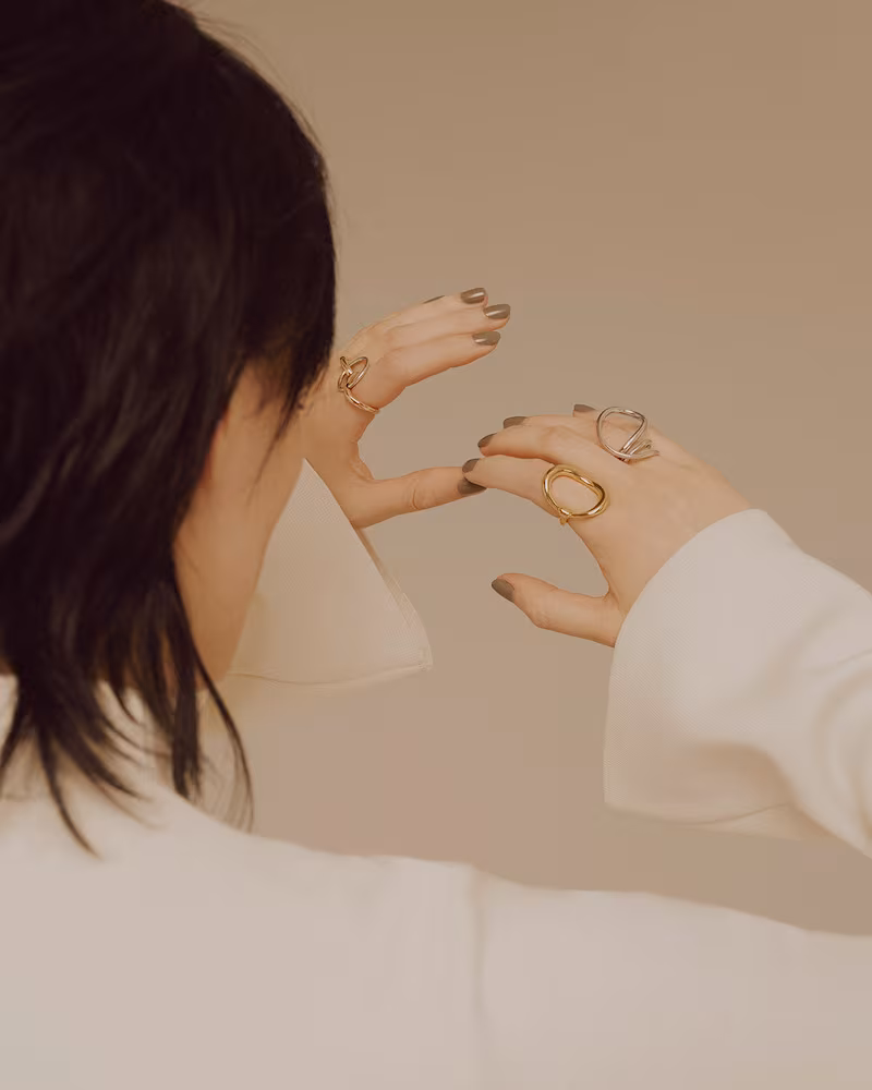 Charlotte Chesnais Neo Lover Silver And Gold-Plated Ring