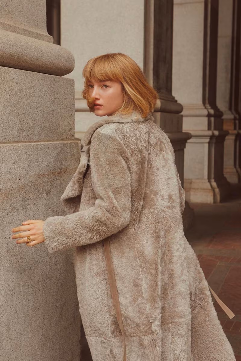 Club Monaco Raniko Shearling Coat