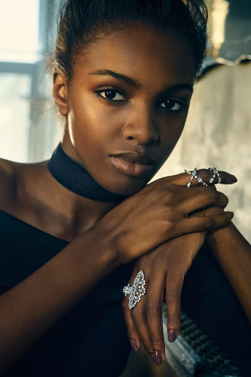 Cristabelle Wide Velvet Choker