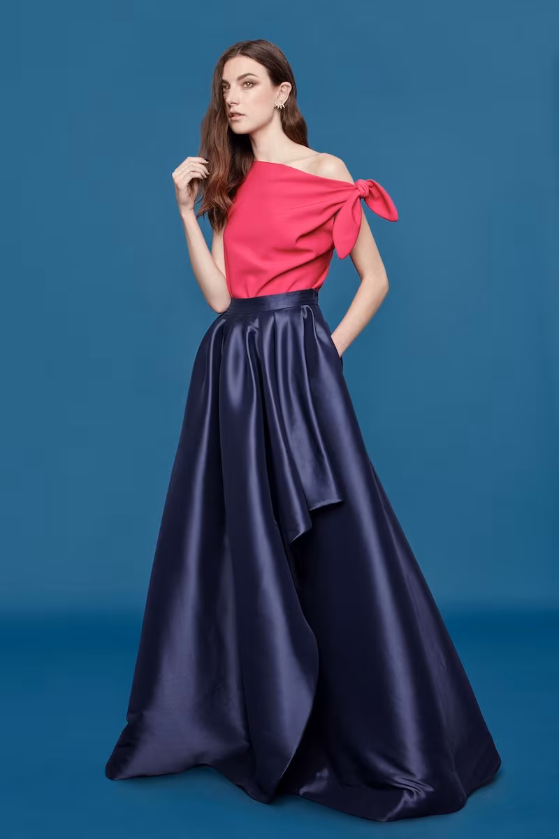 Eliza J Cascade Ball Skirt