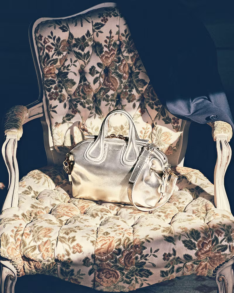 Givenchy Nightingale Mini Leather Satchel Bag