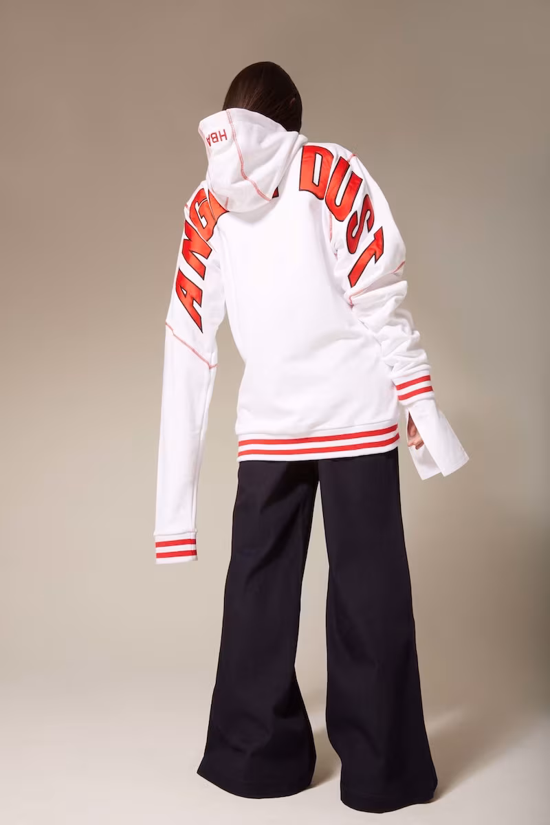 Hood by Air White Angel Dust Hoodie