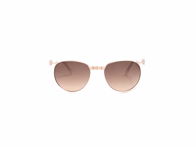 Linda Farrow Cat-Eye Acetate Sunglasses