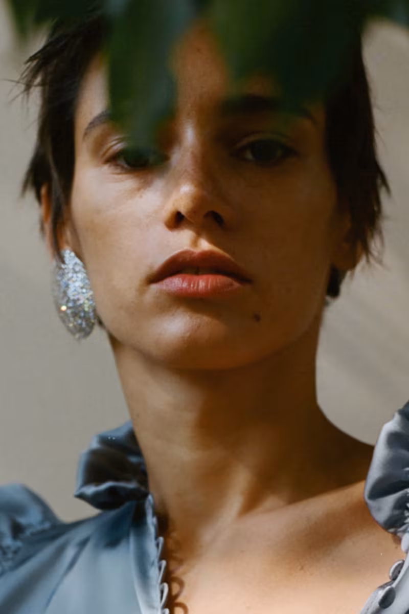 Magda Butrym Single Large Spherical Earring