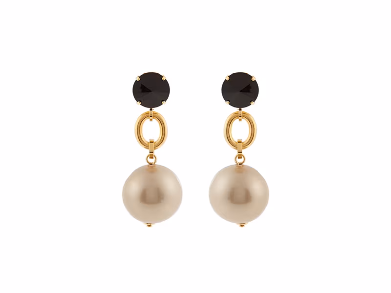 Marni Ball-Drop Clip-On Earrings