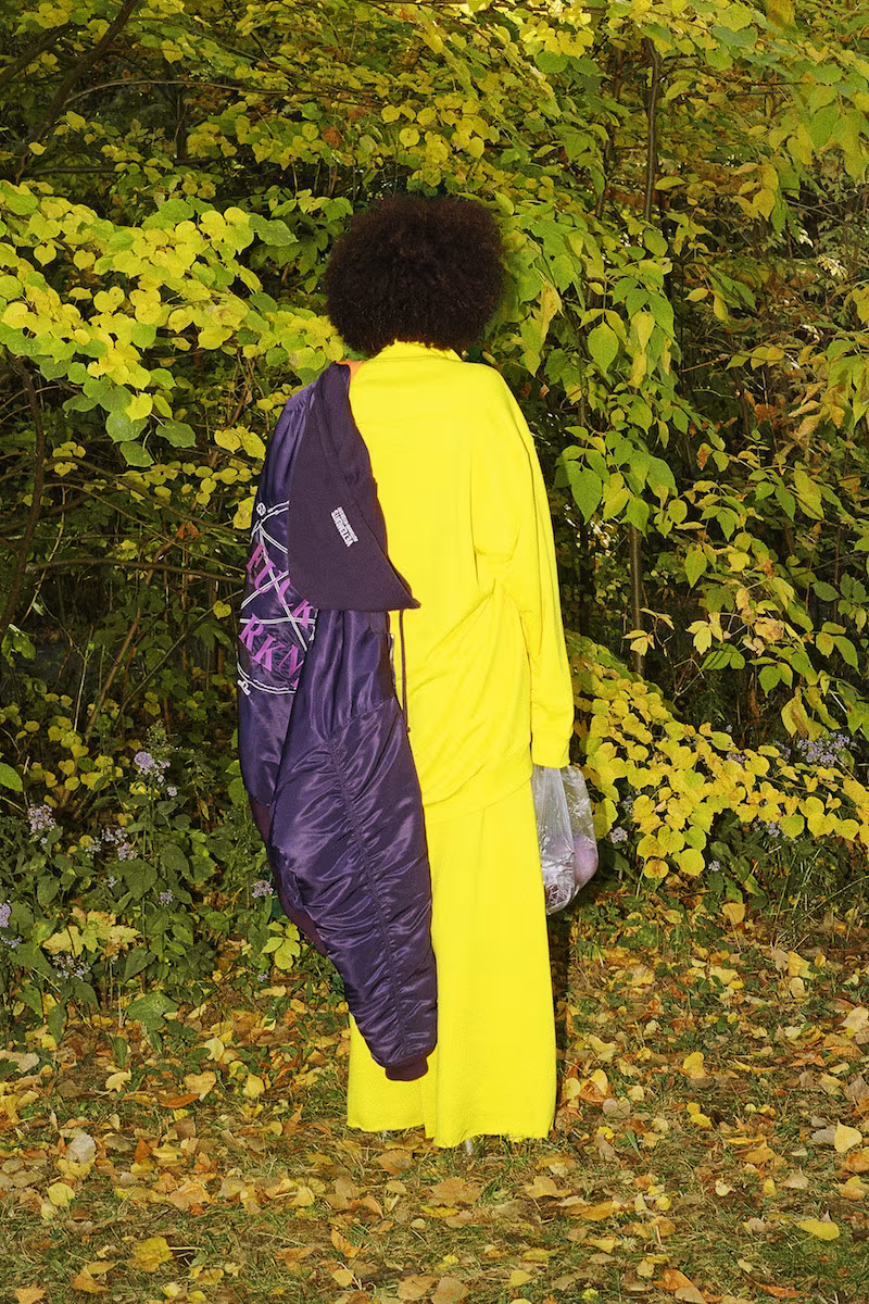 Marques Almeida Yellow Oversized Pullover