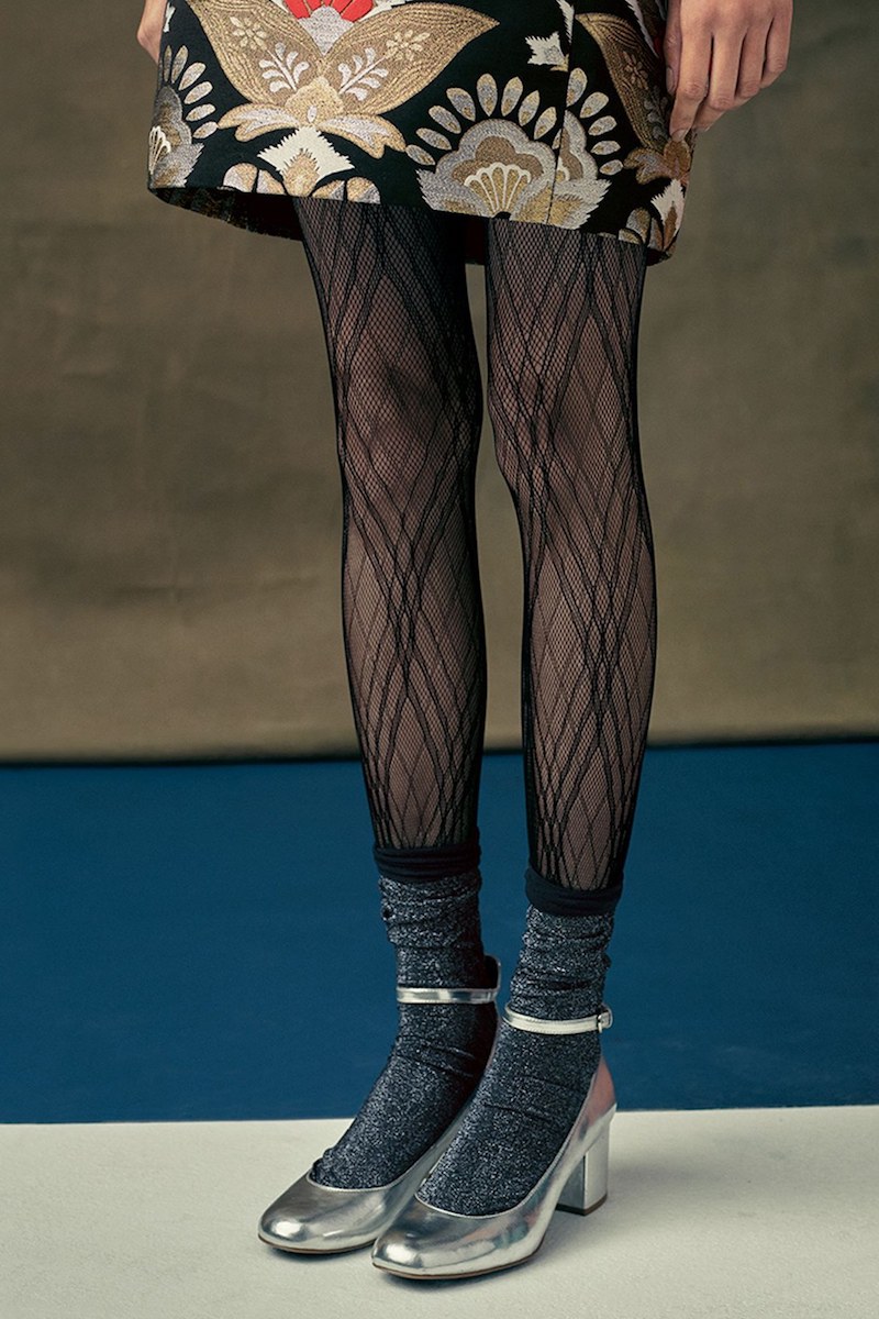 SPANX Plaid Lace Tights