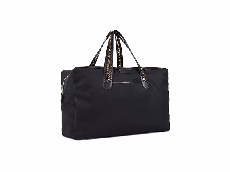Stella McCartney Black Falabella GO Travel Bag
