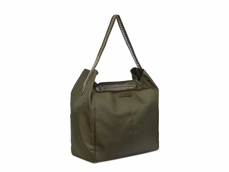 Stella McCartney Khaki Falabella GO Hobo Bag