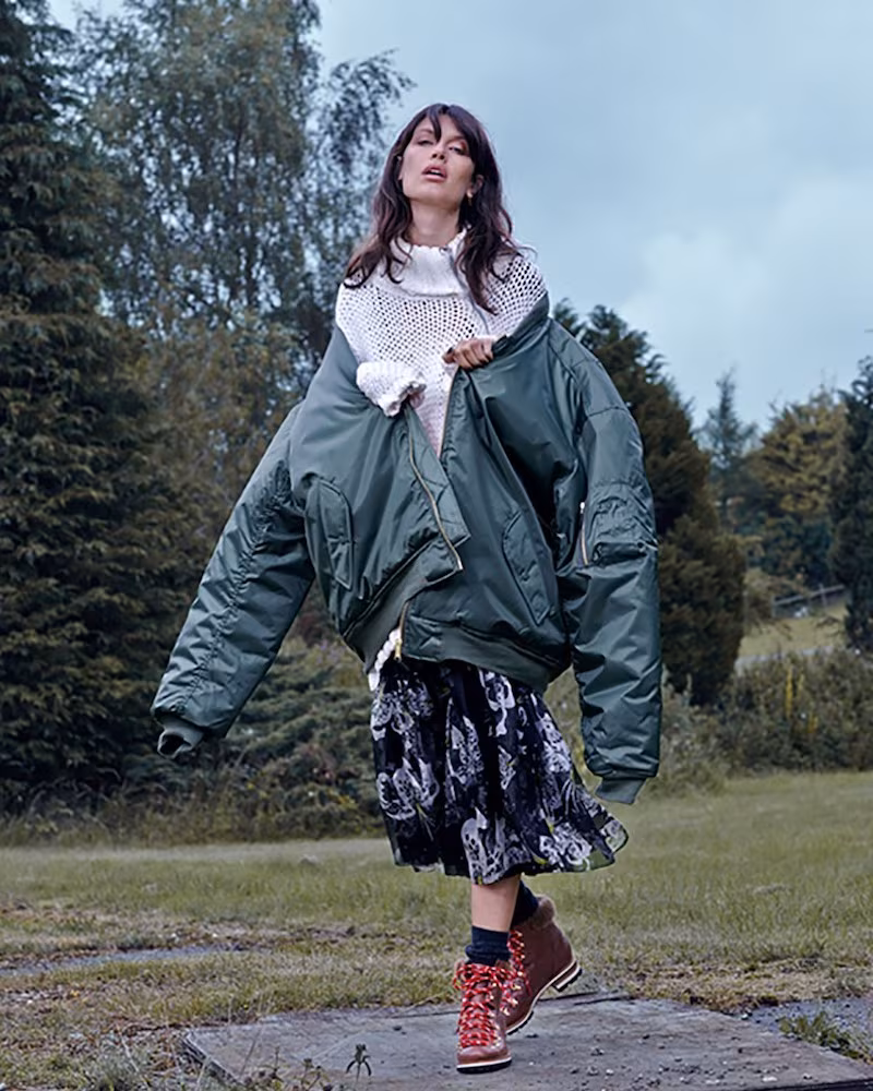 Vetements Reworked Oversized Bomber Jacket