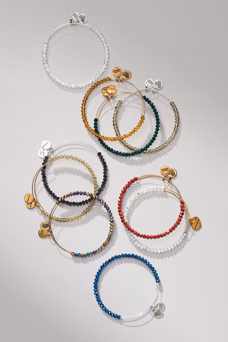 Alex and Ani Brilliance Adjustable Wire Bangle