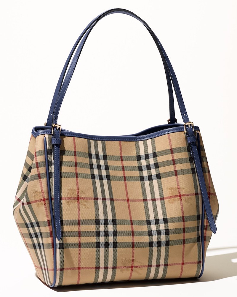 Burberry Small Canter Horseferry Check Tote 