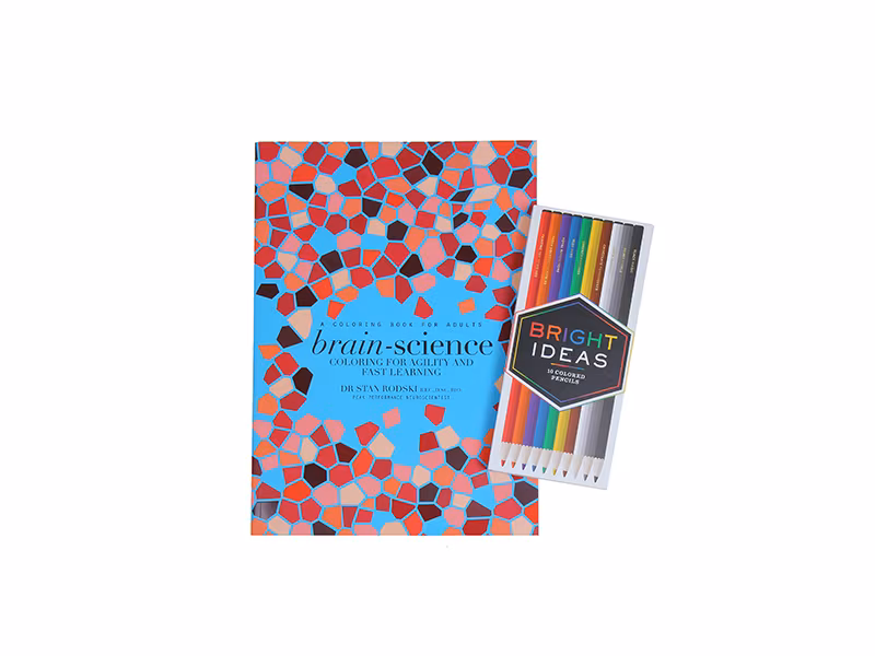 Coloring for Agility and Fast Learning and Bright Ideas Colored Pencils