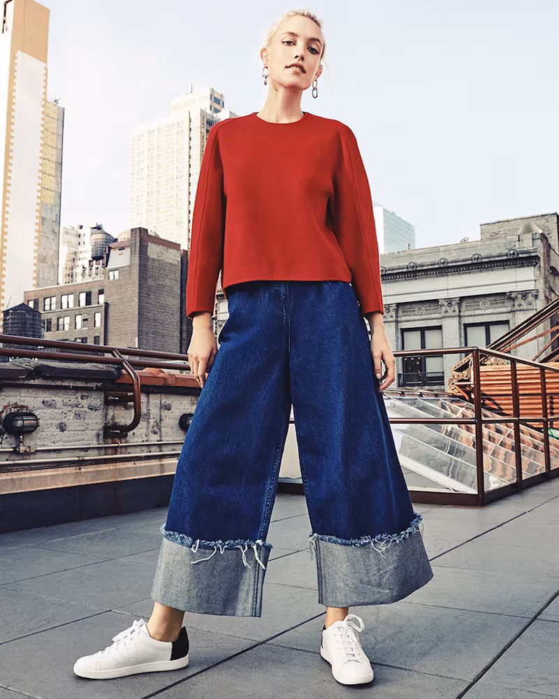 EDIT Turn Up Culottes