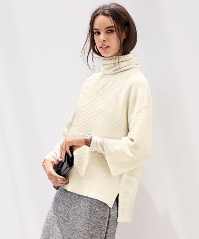 Halogen Wool & Cashmere Sweater