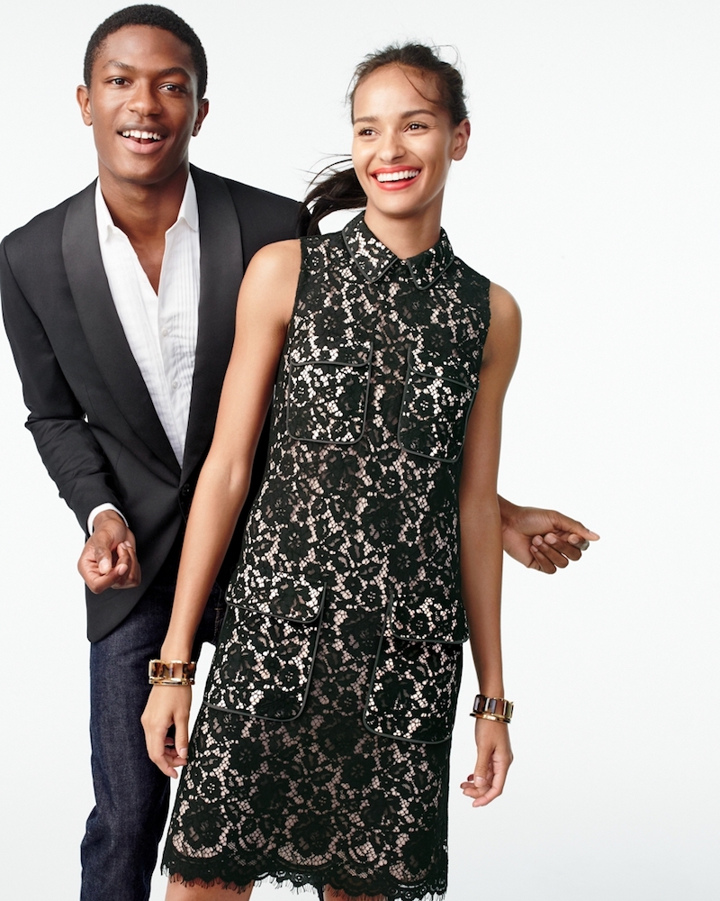 J.Crew Lace Dress With Pockets
