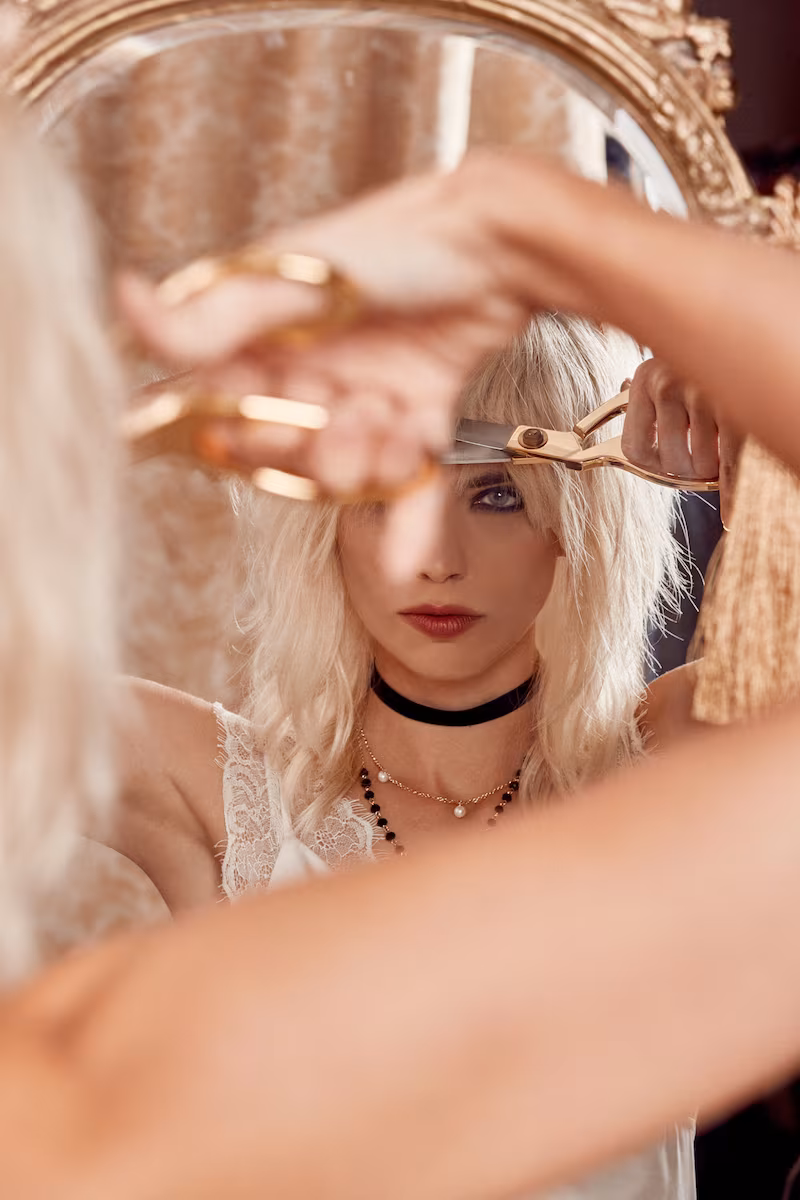 Kathryn Rosary Collar Necklace