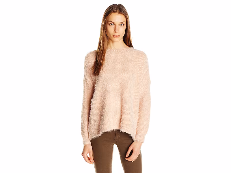 MINKPINK Soft Serve Fluffy Rib Sweater