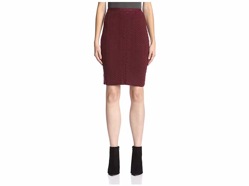 Natori Knit Pencil Skirt