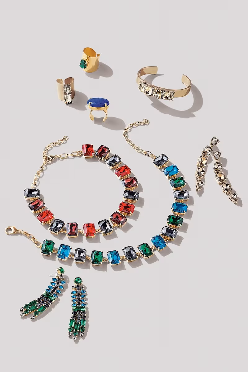 Nordstrom Crystal Collar Necklace