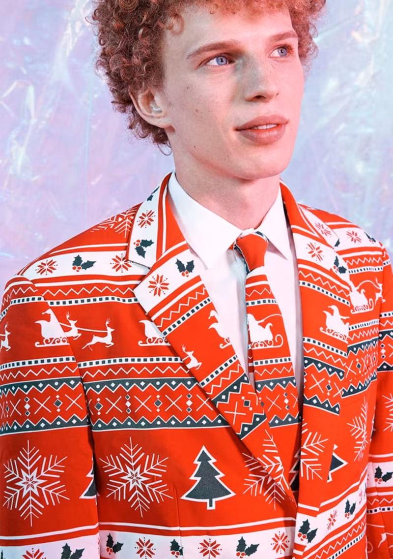 OppoSuits Winter Wonderland suit