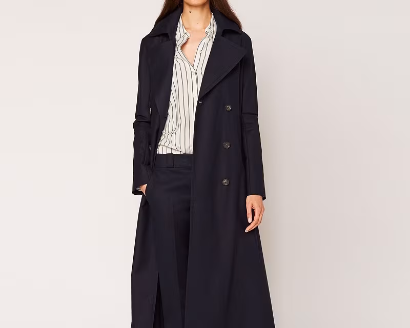 THE ROW Peter Striped Silk Blouse