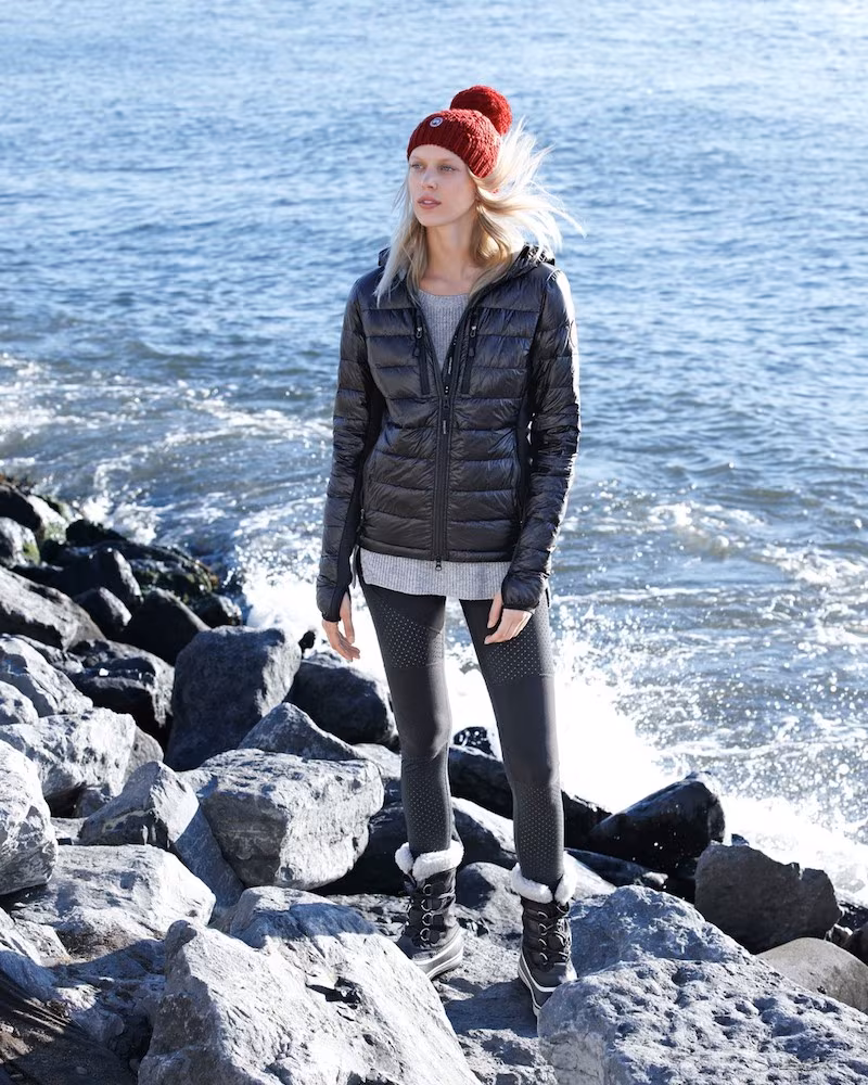 Canada Goose Pom Merino Wool Beanie