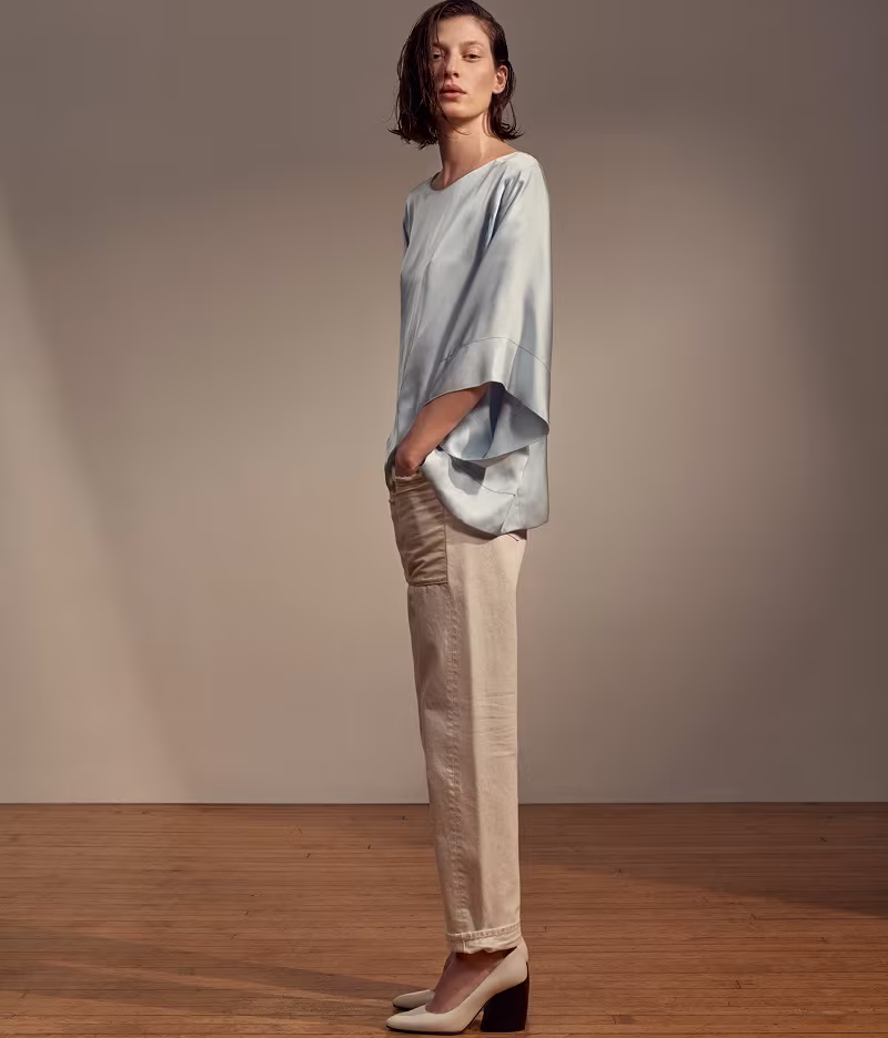 Helmut Lang Kimono Sleeve Top