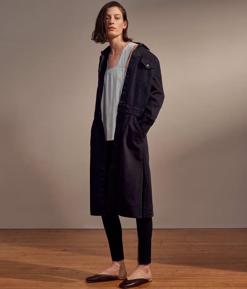 Helmut Lang Trucker Jacket Trench Coat