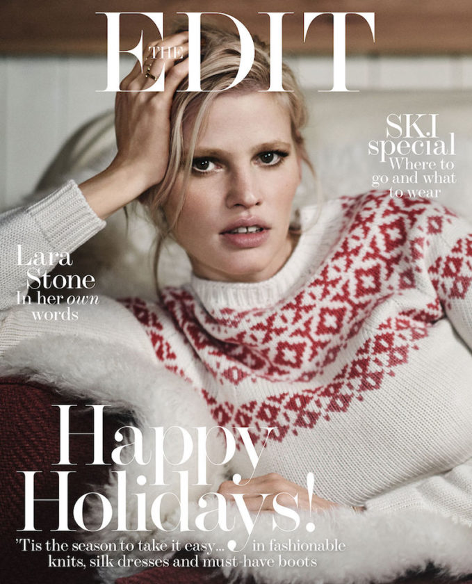 In Her Own Words Lara Stone for The EDIT Cover