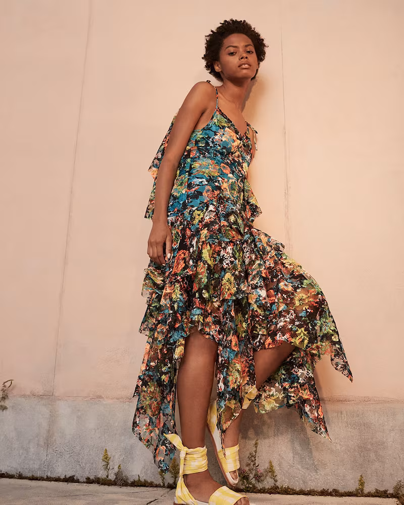 Marques'Almeida Layered Frill Dress