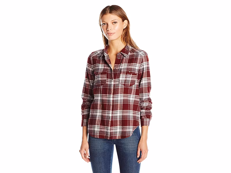 PAIGE Mya Plaid Shirt