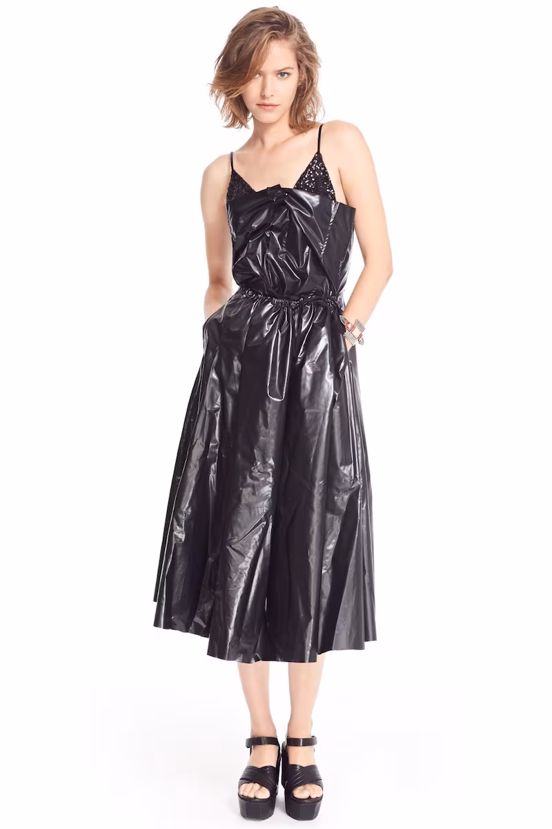 TOGA Laminated Faux Leather Dress