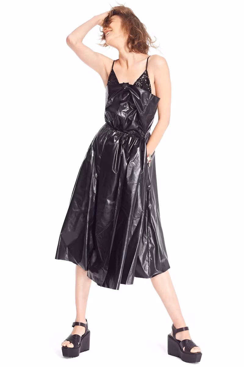 TOGA Laminated Faux Leather Dress