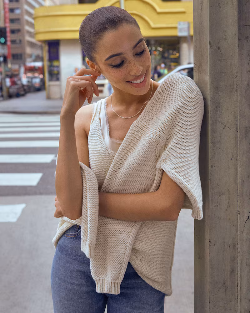 Vince Textured Knit Tank